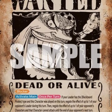 Marshall.D.Teach (093) (Wanted Poster) - OP09-093