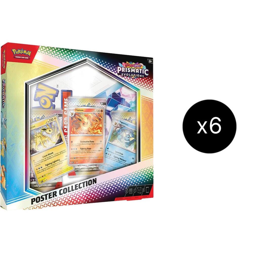 Pokémon TCG: Prismatic Evolutions Poster Collection Case