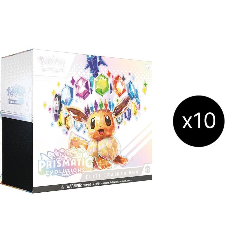 Pokémon TCG: Prismatic Evolutions Elite Trainer Box Case