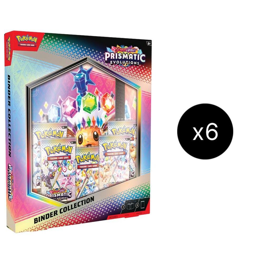 Pokémon TCG: Prismatic Evolutions  Binder Collection Case