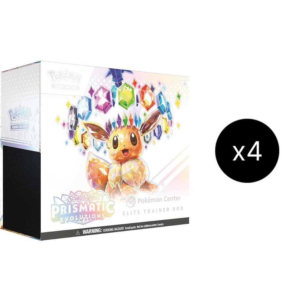 Pokémon TCG: Prismatic Evolutions Pokemon Center Elite Trainer Box (Exclusive) Case