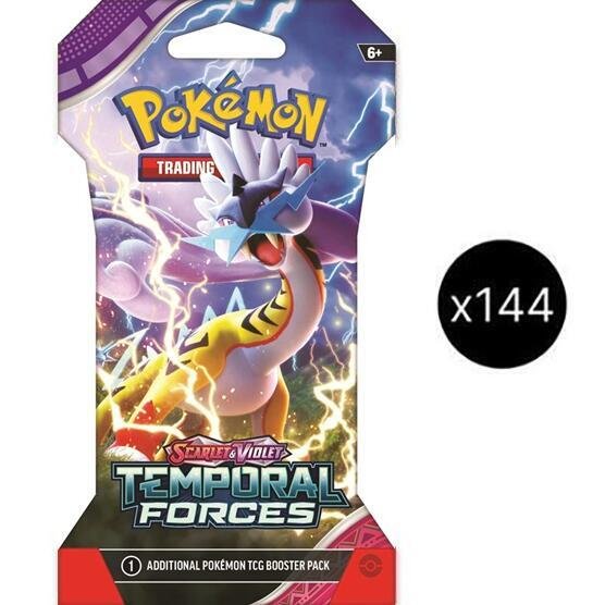 Pokémon TCG: Temporal Forces Sleeved Booster Case