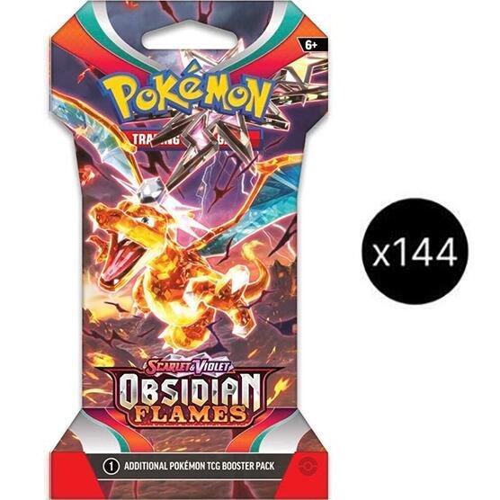 Pokémon TCG: Obsidian Flames Sleeved Booster Pack Case