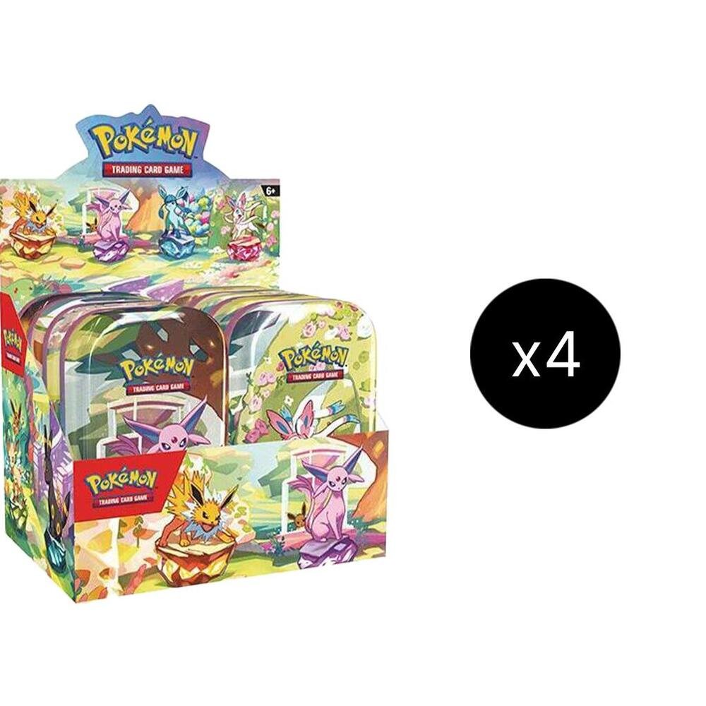 Pokémon TCG: Prismatic Evolutions Mini Tin Display Case