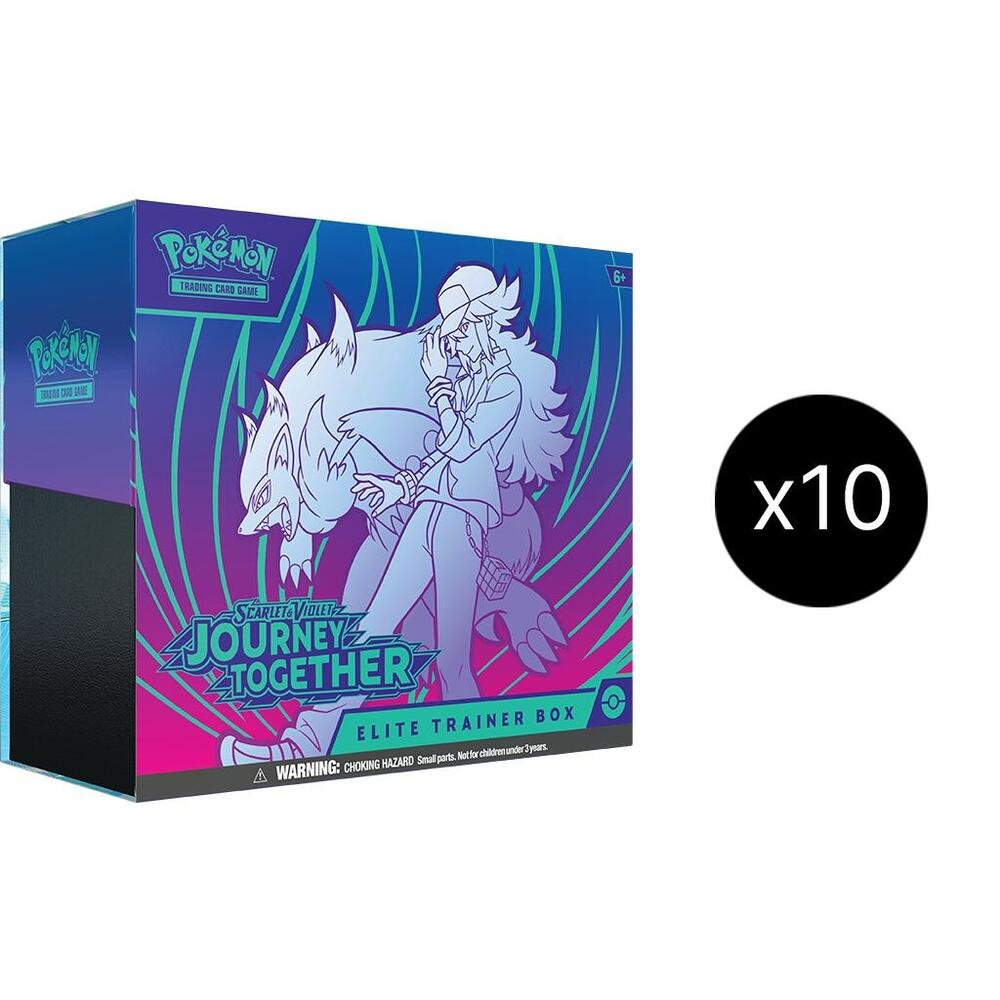 Pokémon TCG: Journey Together Elite Trainer Box Case