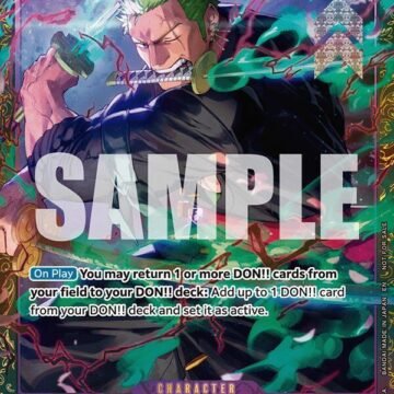 Roronoa Zoro (Championship 25-26 Regionals Season 1) - OP09-076