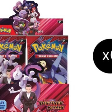 Pokémon TCG: Destined Rivals Booster Box Case