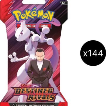 Pokémon TCG: Destined Rivals Sleeved Booster Case