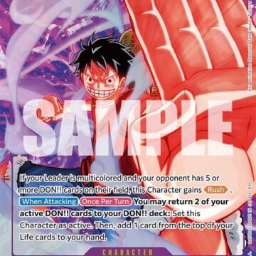 Monkey.D.Luffy (061) (Alternate Art) - EB02-061
