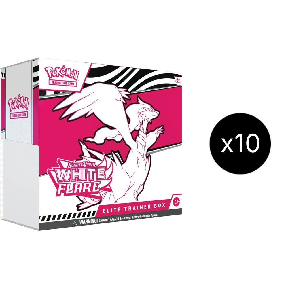 Pokémon TCG: White Flare Elite Trainer Box Case