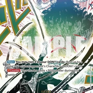 Demon Aura Nine Sword Style Asura Blades Drawn Dead Man's Game (Alternate Art) - OP12-037