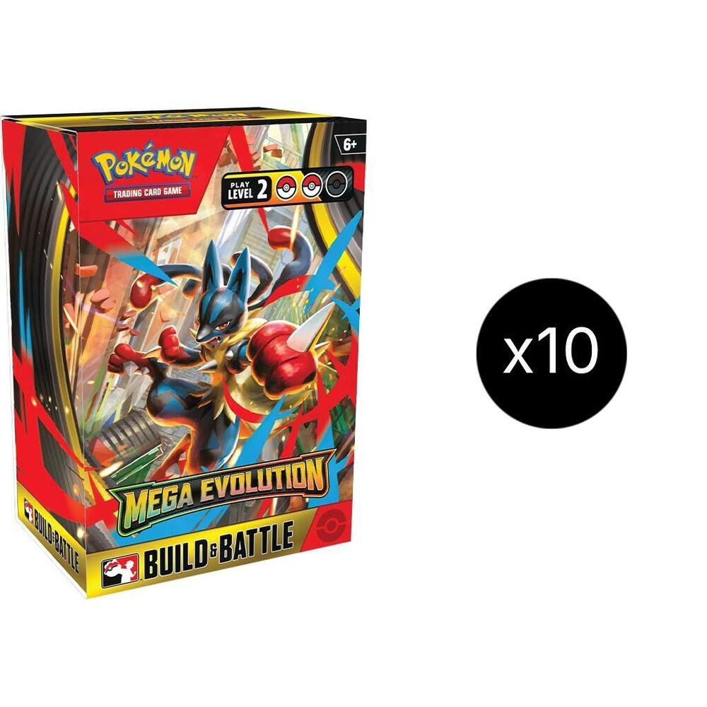 Pokémon TCG: Mega Evolution Build & Battle Box Display