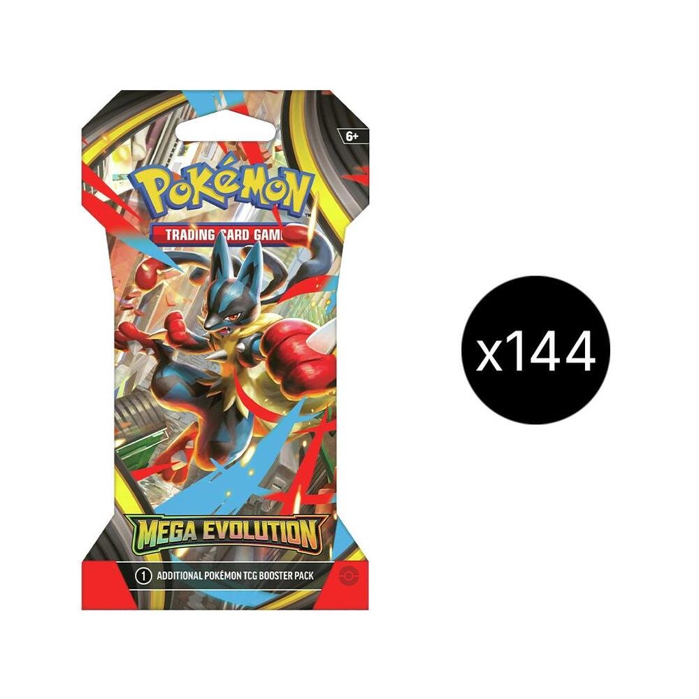 Pokémon TCG: Mega Evolution Sleeved Booster Case