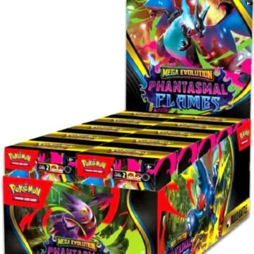 Pokémon TCG: Phantasmal Flames Build & Battle Box Display
