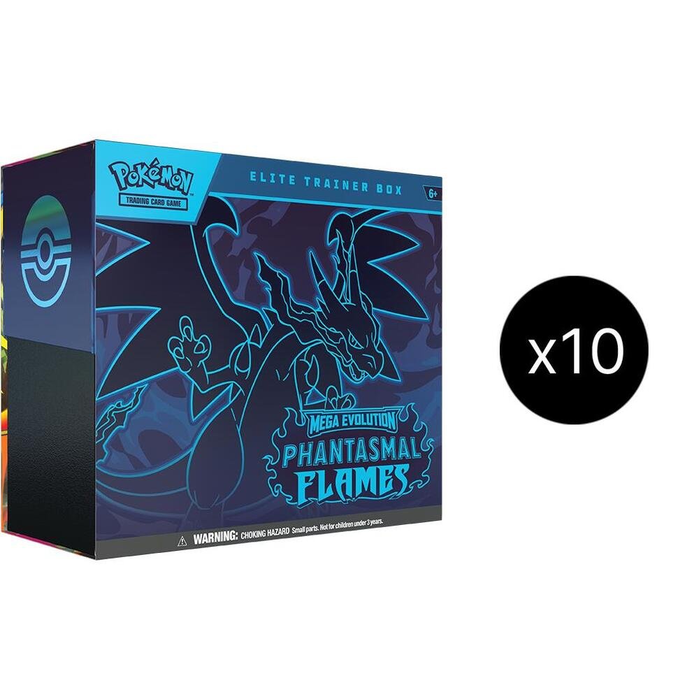Pokémon TCG: Phantasmal Flames Elite Trainer Box Case