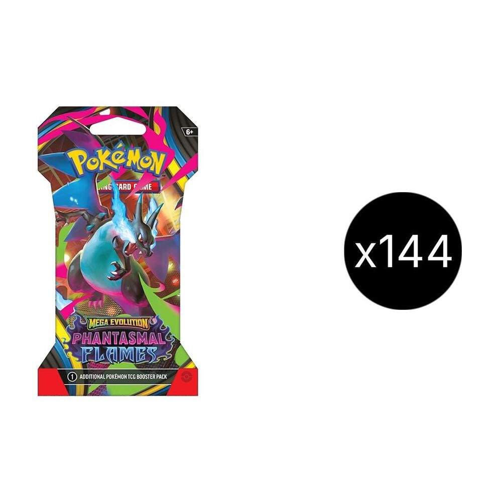Pokémon TCG: Phantasmal Flames Sleeved Booster Case
