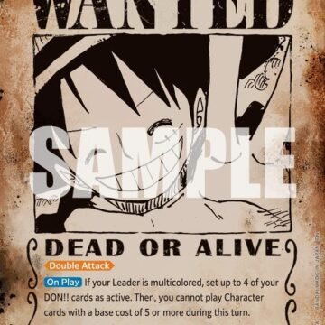 Monkey.D.Luffy (118) (Wanted Poster) - OP13-118