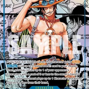 Portgas.D.Ace (119) (Super Alternate Art) - OP13-119