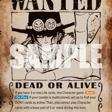 Portgas.D.Ace (119) (Wanted Poster) - OP13-119