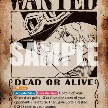 Sabo (120) (Wanted Poster) - OP13-120
