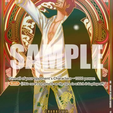 Shanks - OP09-004 (SP) (Gold) - OP09-004