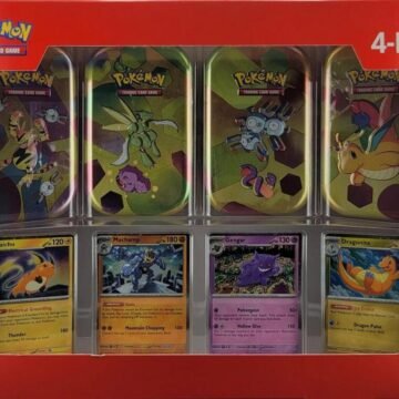Pokémon TCG: Sam's Club 151 (4 Mini Tins + 4 Promo Cards Bundle)