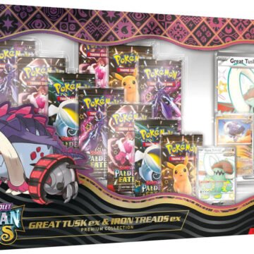 Pokémon TCG: Paldean Fates Great Tusk ex & Iron Treads ex Premium Collection
