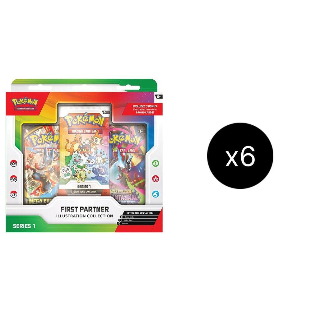 Pokémon TCG: First Partner Illustration Collection Case (Series 1)
