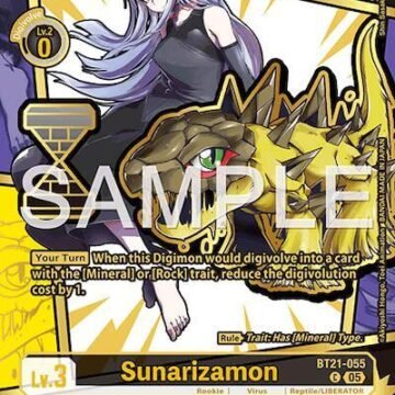 Sunarizamon (Rare Pull)