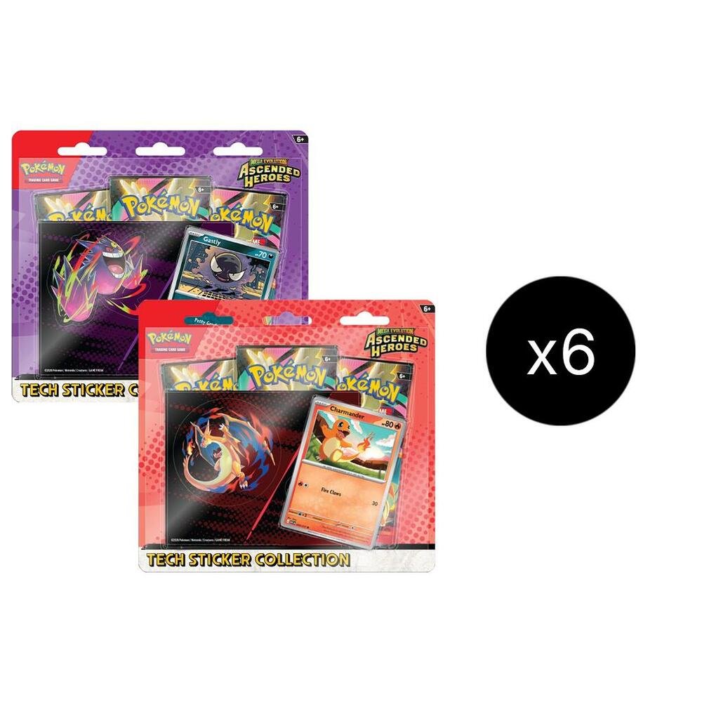 Pokémon TCG: Mega Evolution: Ascended Heroes Tech Sticker Collection Case