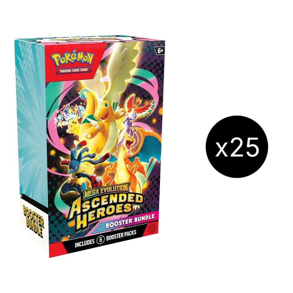 Pokémon TCG: Ascended Heroes Booster Bundle Case