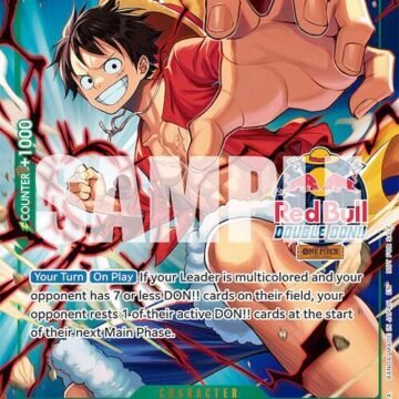 Monkey.D.Luffy (Red Bull Double Don!!) (Winner) - PRB02-005