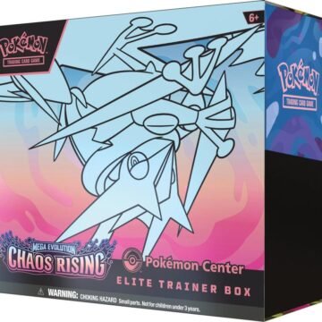Pokémon TCG: Chaos Rising Pokemon Center Elite Trainer Box
