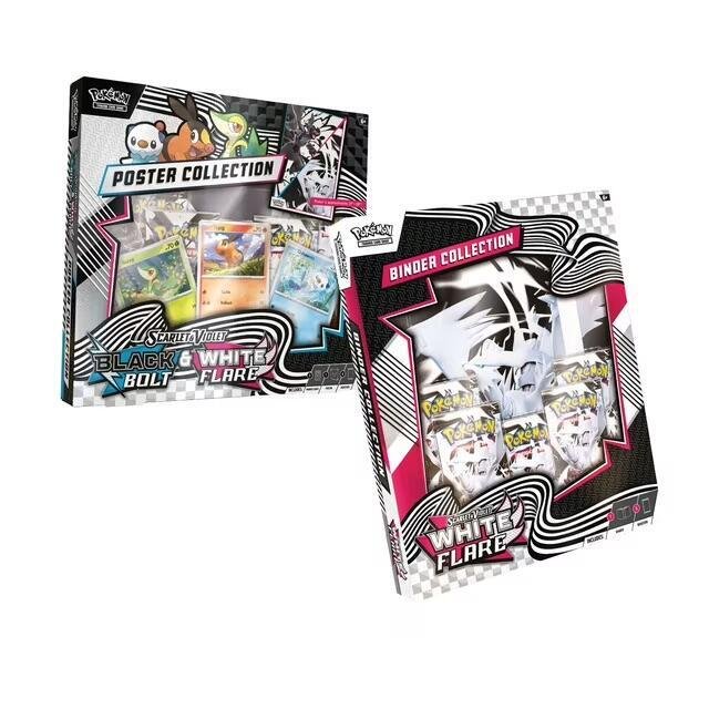 Pokémon TCG: White Flare Binder & Unova Poster Collection (Sam's Club)