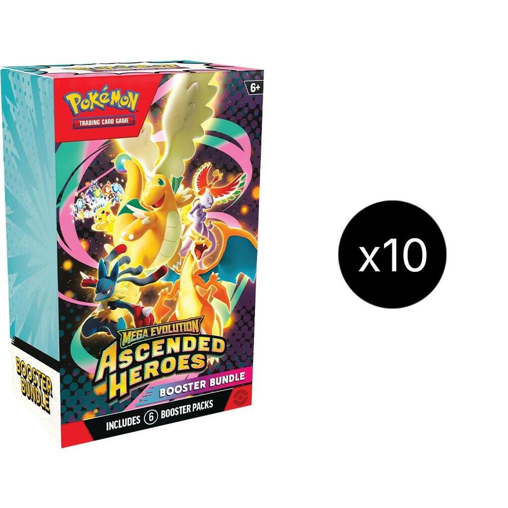 Pokémon TCG: Ascended Heroes Booster Bundle Display