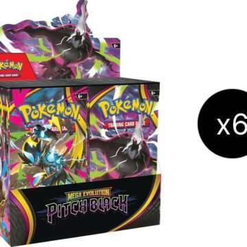 Pokémon TCG: Pitch Black Booster Box Case