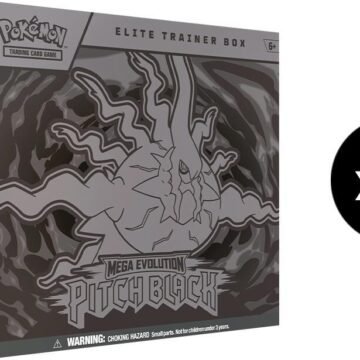 Pokémon TCG: Pitch Black Elite Trainer Box Case