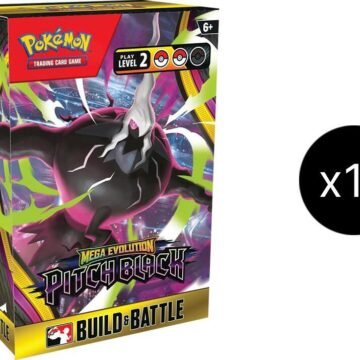 Pokémon TCG: Pitch Black Build & Battle Box Display