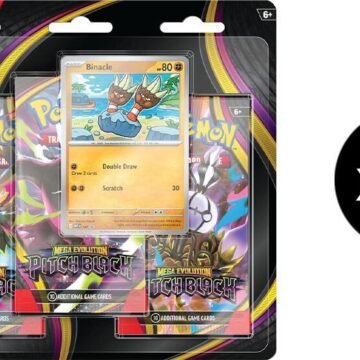 Pokémon TCG: Pitch Black 3-Pack Blister Case
