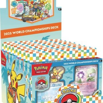Pokémon TCG: 2025 World Championship Deck Display