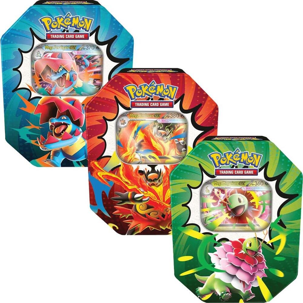 Pokémon TCG: Ascended Heroes Tin [Set of 3]