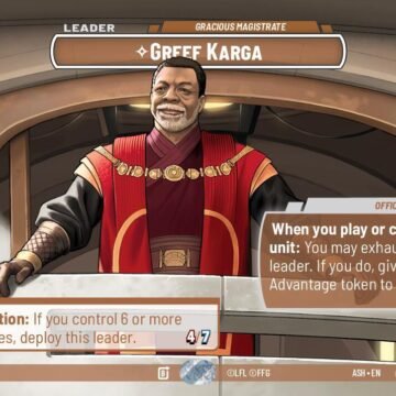 Greef Karga - Gracious Magistrate (Showcase)