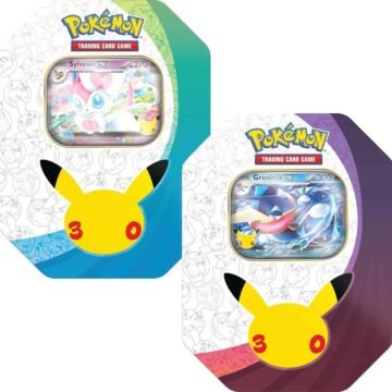 Pokémon TCG: 30th Celebration ex Tin [Set of 2] (International Version)