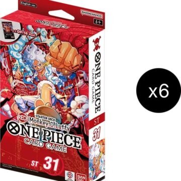 Starter Deck 31: RED Monkey.D.Luffy Display
