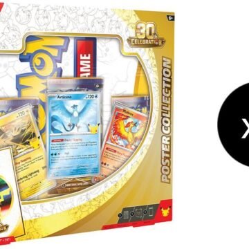 Pokémon TCG: 30th Celebration Poster Collection Case
