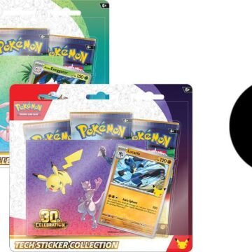Pokémon TCG: 30th Celebration Tech Sticker Collection Case