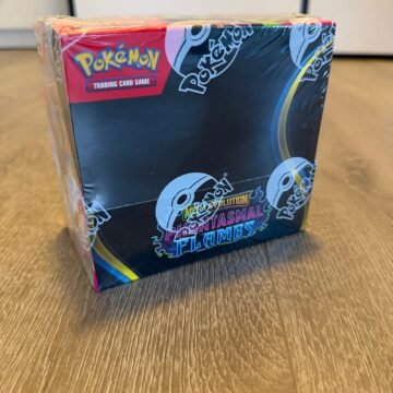 Pokemon Phantasmal Flame Booster Box Display