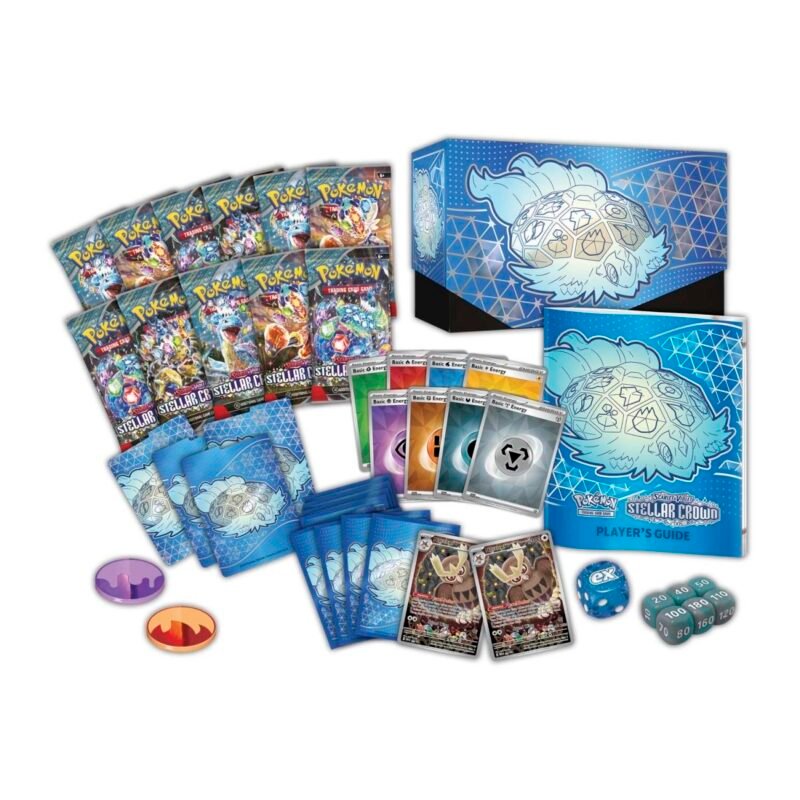 Pokémon TCG: Scarlet & Violet-Stellar Crown Pokémon Center Elite Trainer Box - Image 5